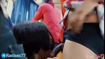 A Young Girl Gets Railed On A Moving Bus With Full Hindi Dirty Talk