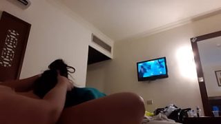 Hotel Room Throat Fuck With My Lesbian Illusion Girlfriend