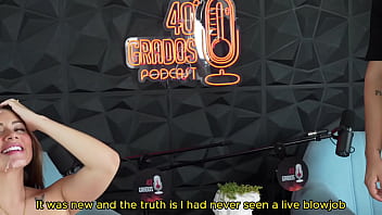 Sara Blonde Gets Interview-hot And Gives Cris Pasquel A Deep, Messy Fan Fuck-throat