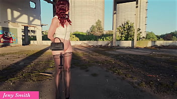 Exposed And Bound: Jeny Smith’s Public Naked Confinement