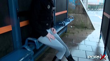 Skinny Teen Exposes Herself And Pisses Wild In Public