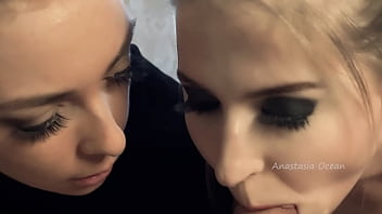 Training My Eager Slut To Deepthroat Like A Pro. Double The Pleasure, Double The Mouths, And A Shared Cumshot To Finish.