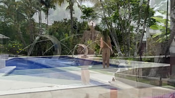 Sweaty Blonde Slut Stretching Her Tight Holes In Explicit Yoga Poses