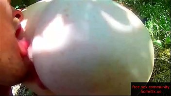 Savage Russian Stud Pounds Fiery Mature Redhead By The Lakeside