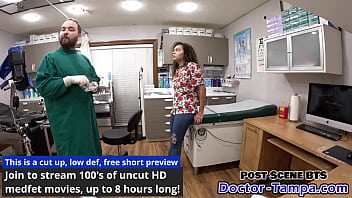 Mara Luv’s Electric Descent: Submitting To Doctor Tampa’s Shocking E-stim Orgasms With Aria Nicole