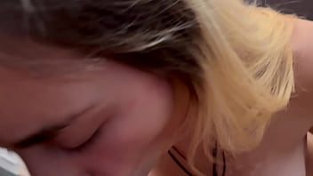 Sloppy Deepthroat Blowjob From A Blonde