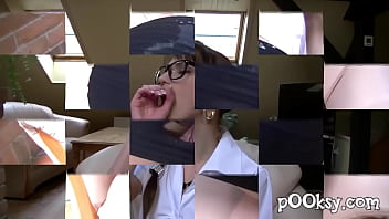 Deep Throating In Doggy Style By A Teen In Lingerie
