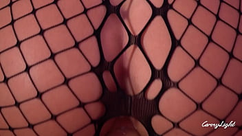 Step Sister Catches Step Brother Stroking And Decides To Help Him Blow His Load In Fishnets For Some Hot Family Therapy With An Amateur Couple And Carrylight