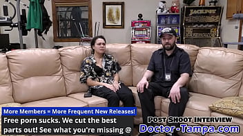Freshman Mara Luv Gets Her Big Tits Examined In A Mandatory Physical By Doctor Tampa And Nurse Aria Nicole!