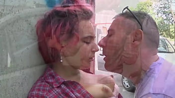 Margherita Fuxia Gets Pounded In The Street And Covered In Cum